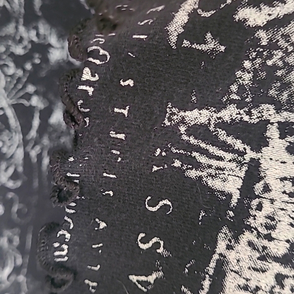 Cactus Black Italy V neck 3/4 sleeve T Size XL - Picture 4 of 7